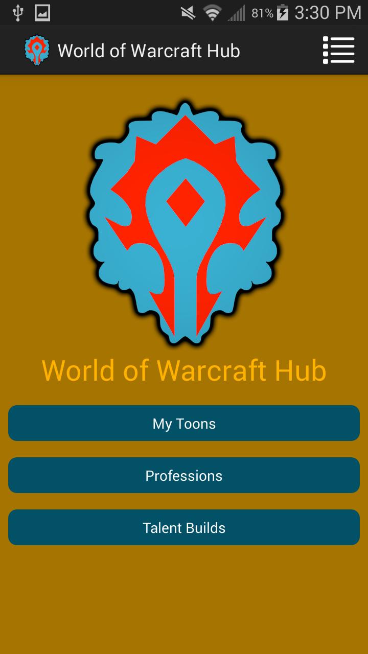 World of Warcraft Hub