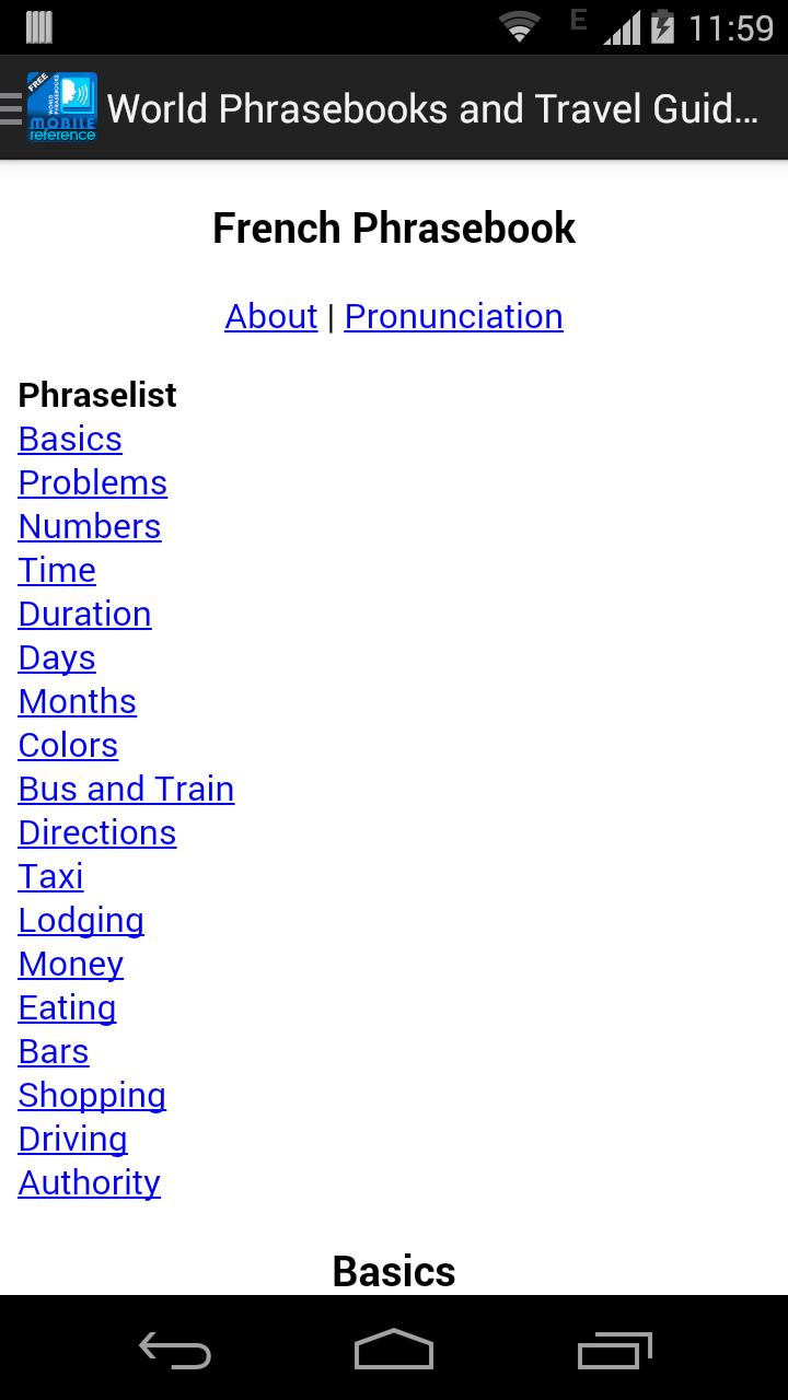 World Phrasebooks & Guides