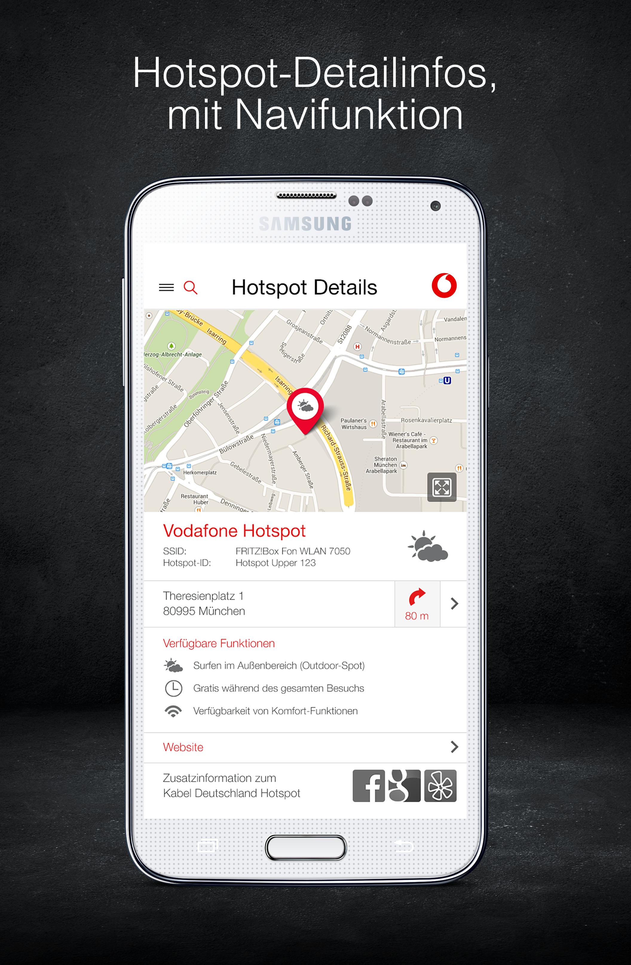 Vodafone Hotspotfinder