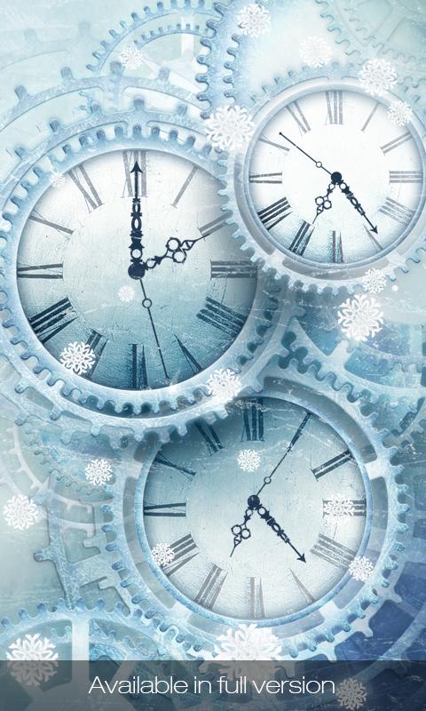 FREE Ice world time clock HD