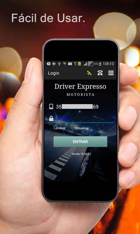 DRIVER EXPRESSO Motorista