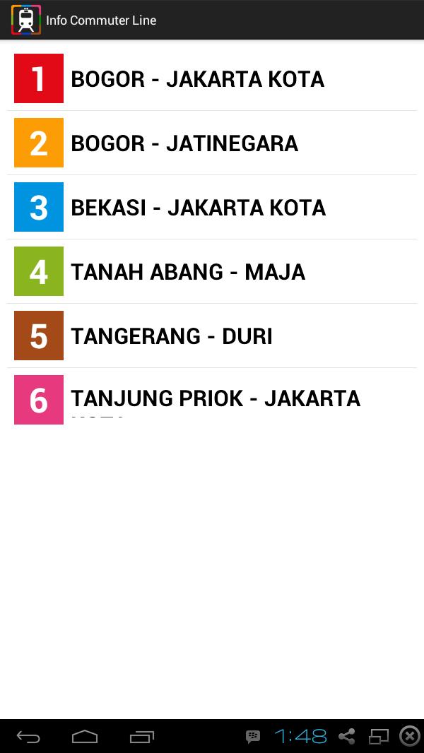 Info Commuter Line