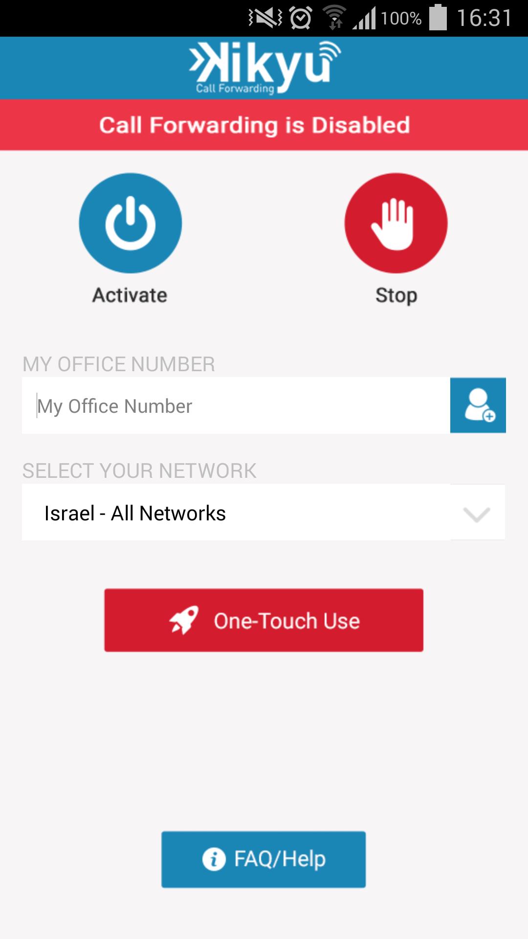 Kikyu Call Forwarding