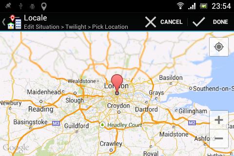 Locale/Tasker Twilight Plug-in