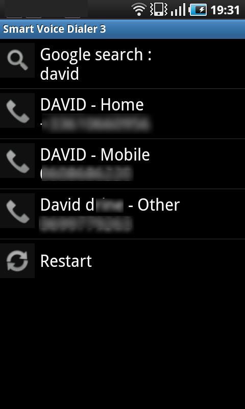 Smart Voice Dialer 3