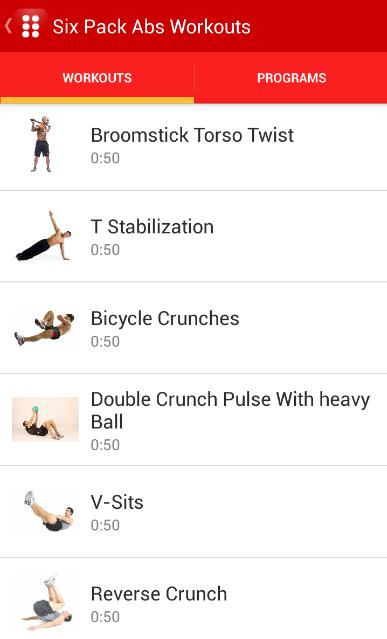 Six Pack Abs Workouts