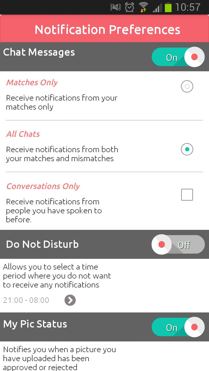 Rate 'n Date Notifications