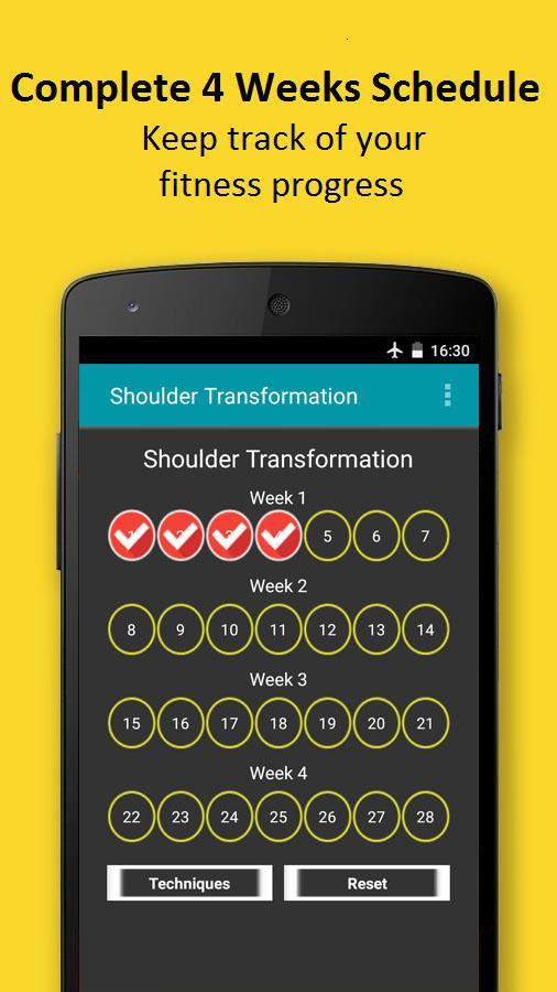 4 Week Shoulder Transformation