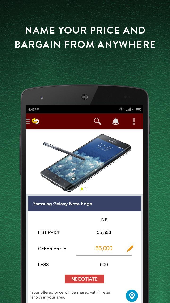 PriceMojo - Bargaining App