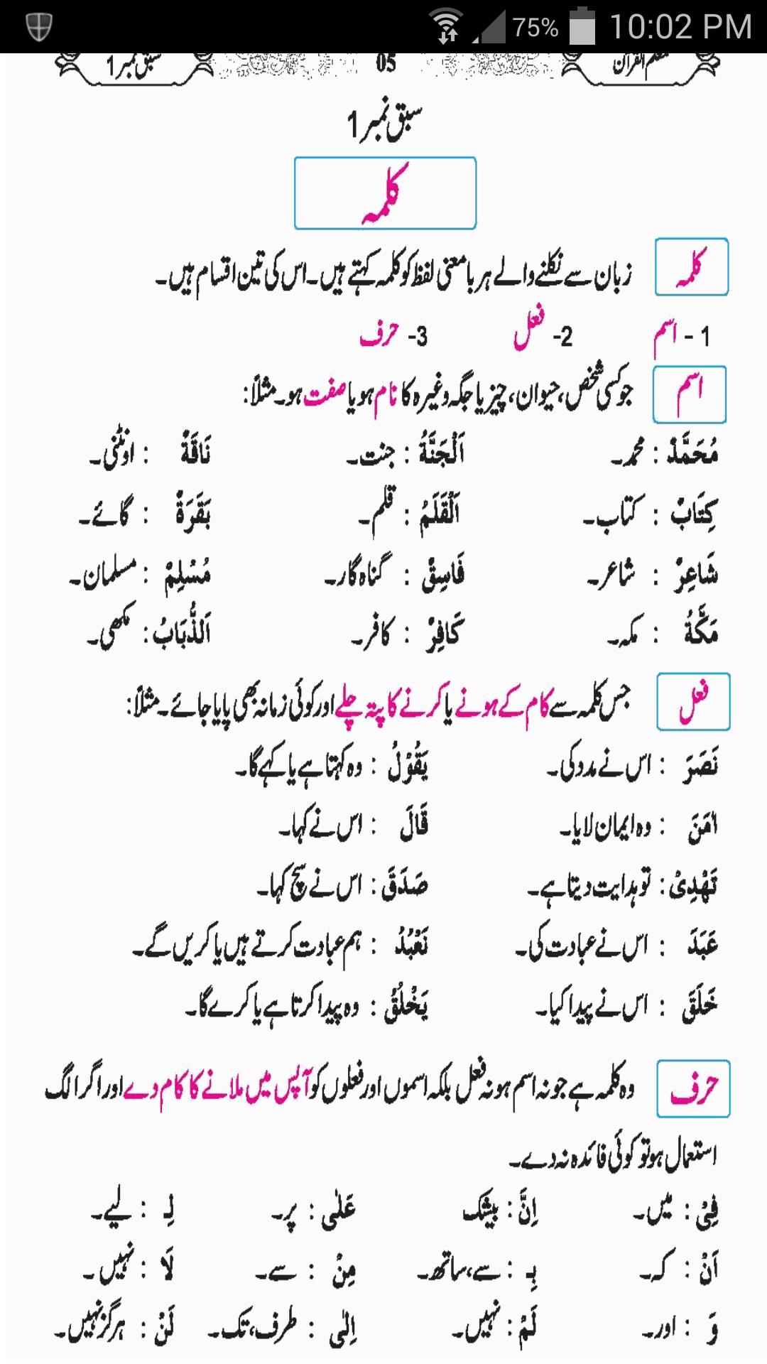 Mualam Ul Quran Urdu