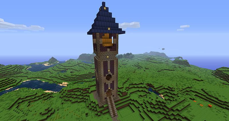 Amazing Wizard Tower Minecraft