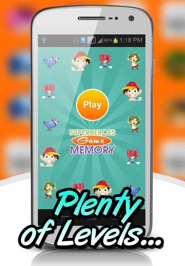 Memory Game: Superheroes!