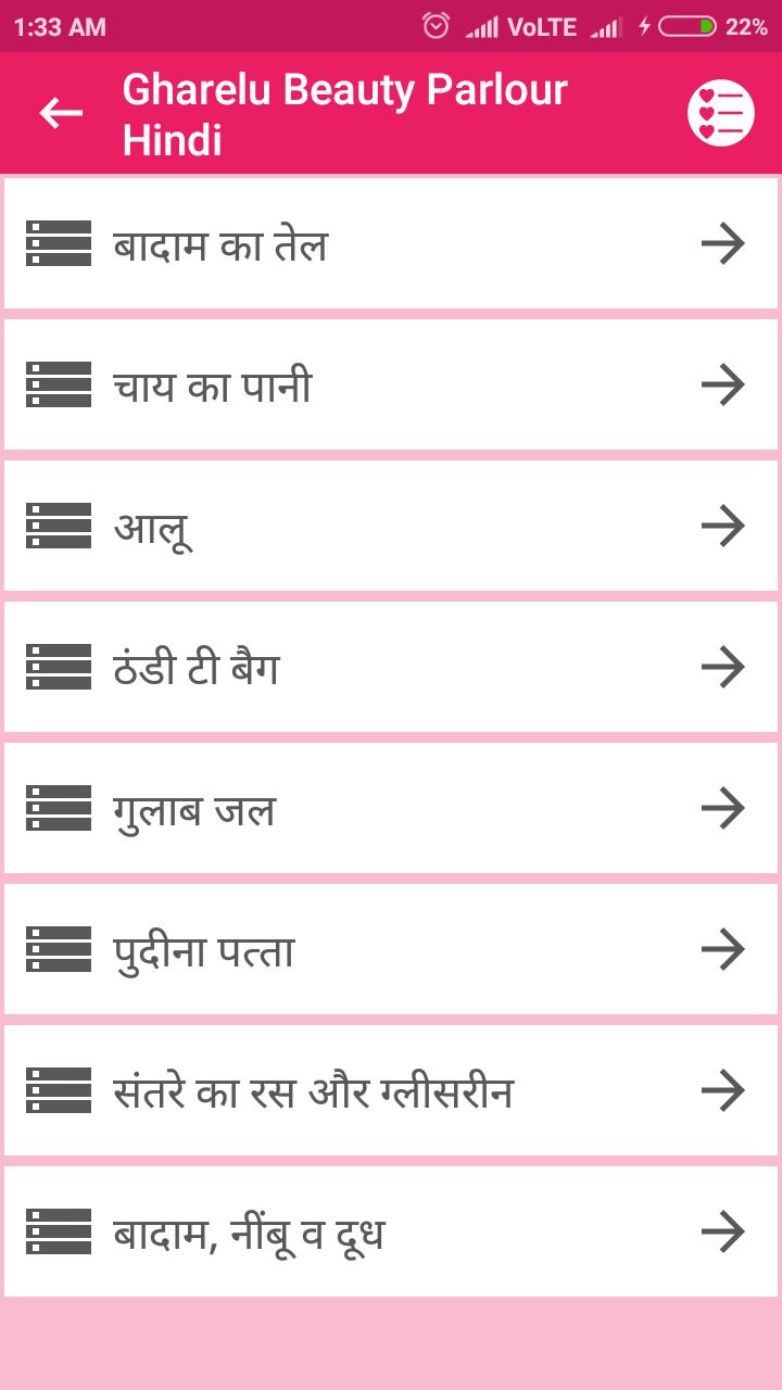 Gharelu Beauty Parlour Hindi