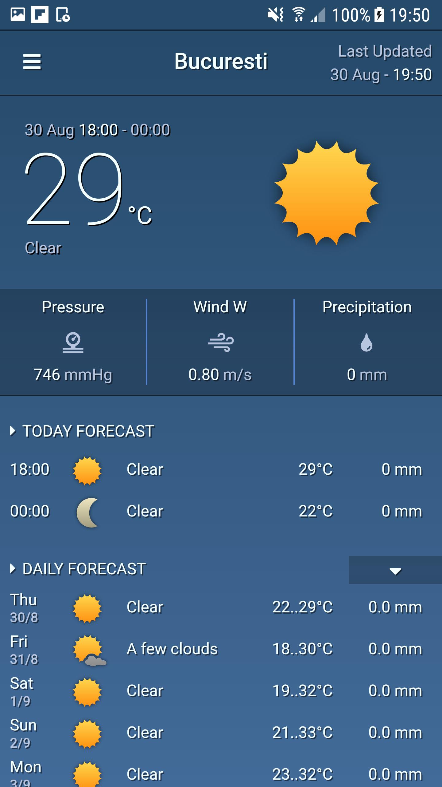 Inforamio Meteo Romania
