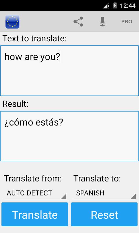 European Translator