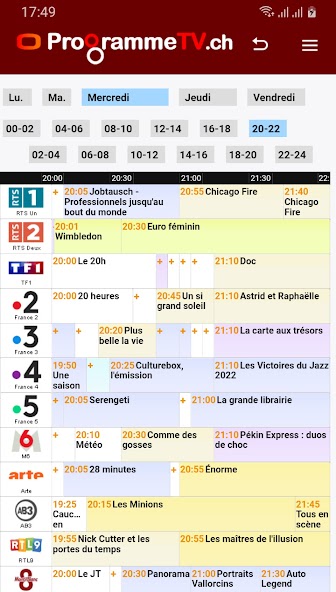 Programme TV Suisse