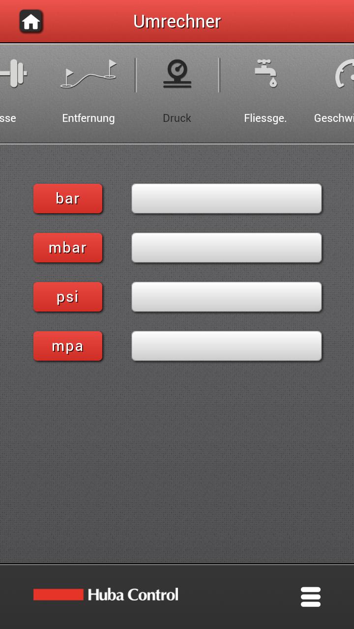 Unit converter Huba Control