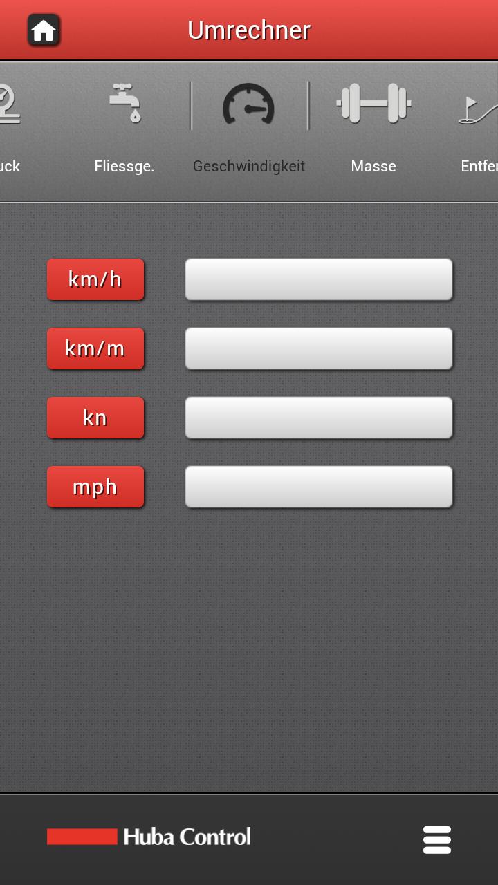 Unit converter Huba Control