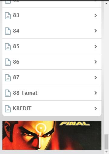 Komik Wira Tunggal Final