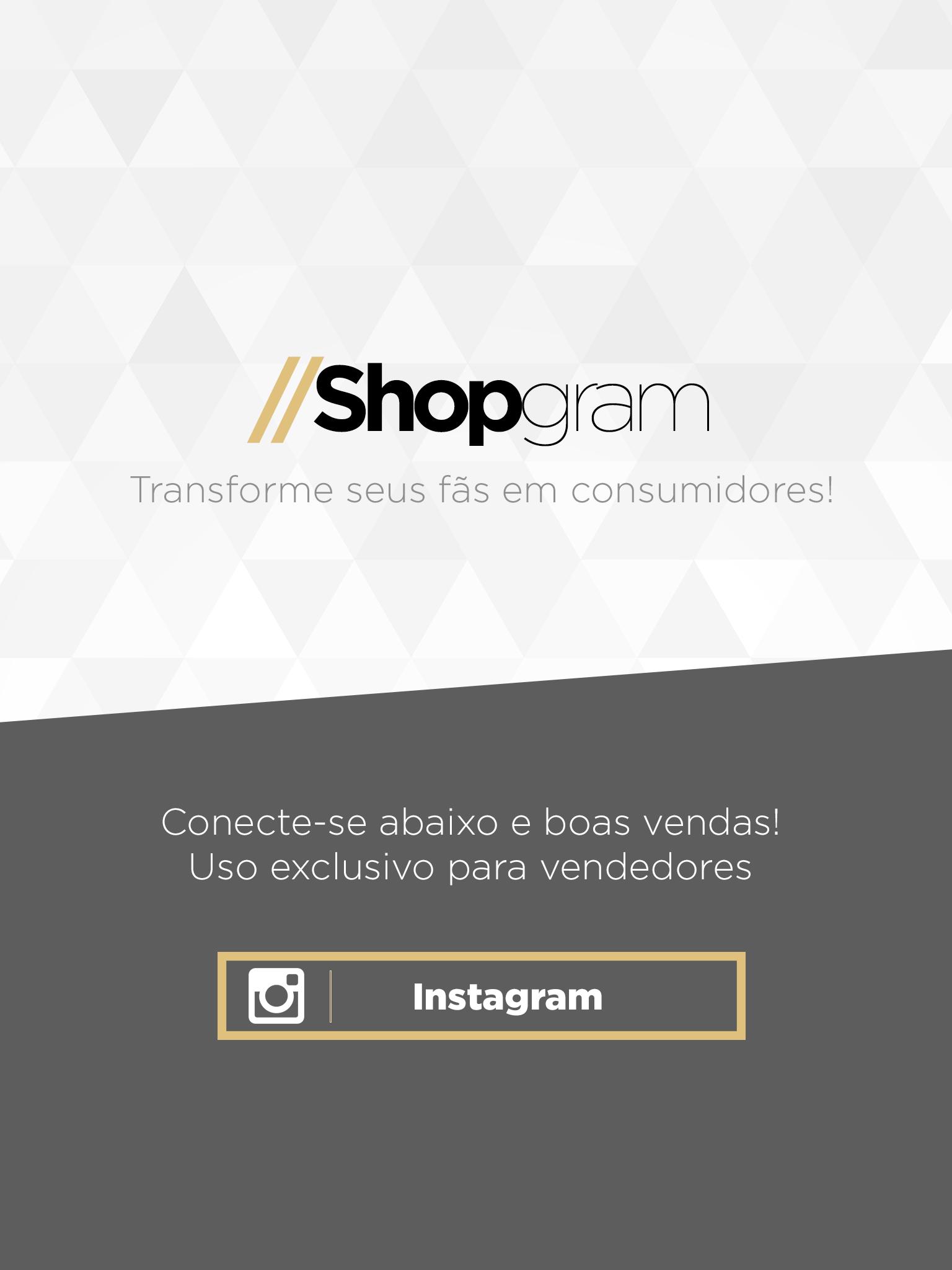 Shopgram para vendedores