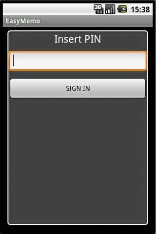 Easy Memo - Protect your memos