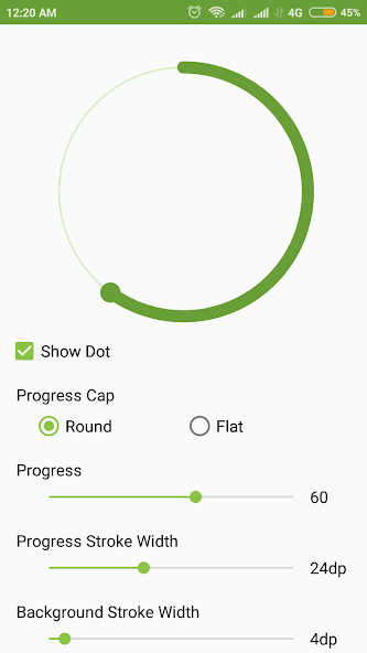 Circular Progress Library Demo