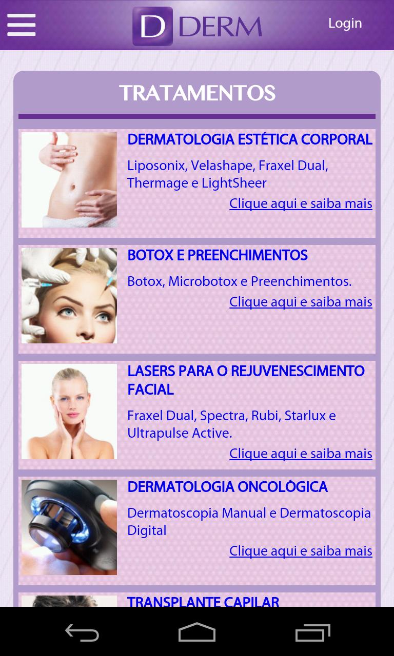 Derm. Tecnologia em Beleza.