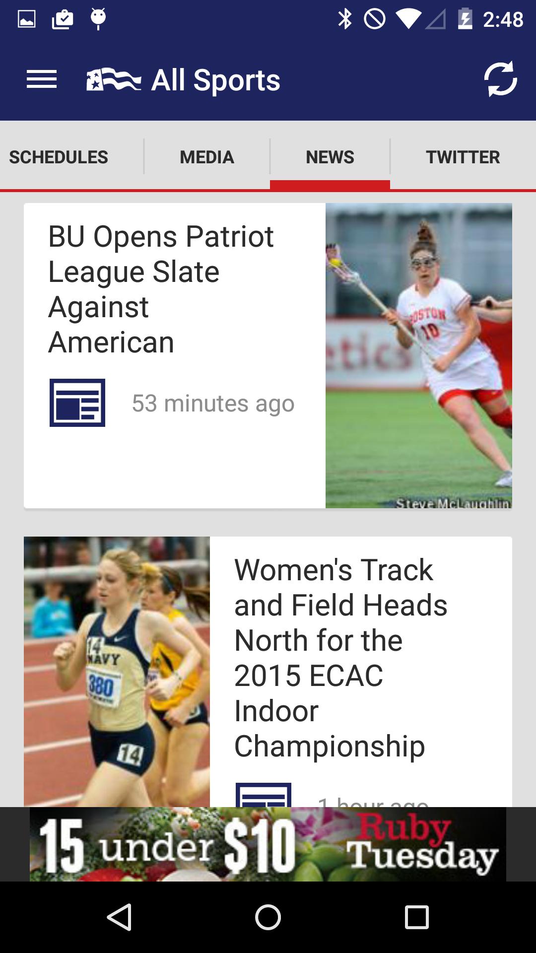 Patriot League Sports