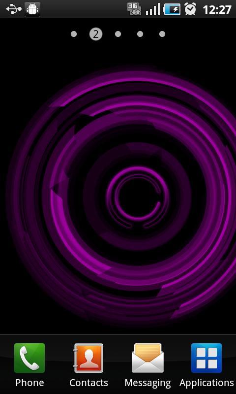 Tech Ring Live Wallpaper Free