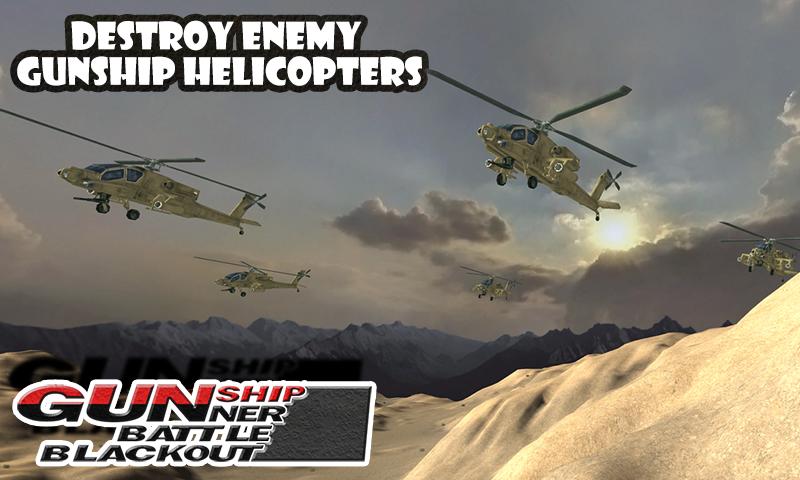Gunship Gunner Battle BlackOut