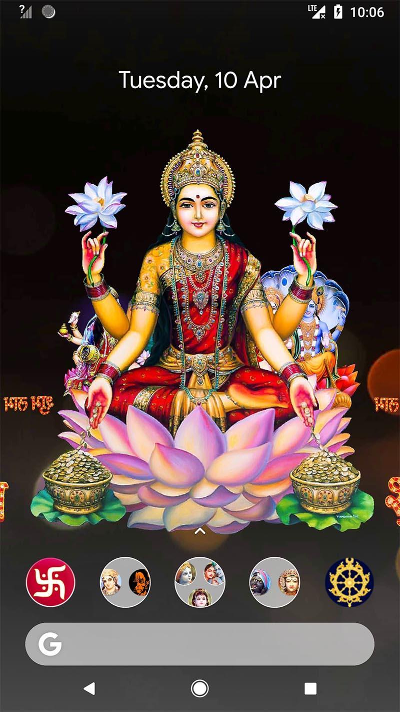 4D Lakshmi Live Wallpaper