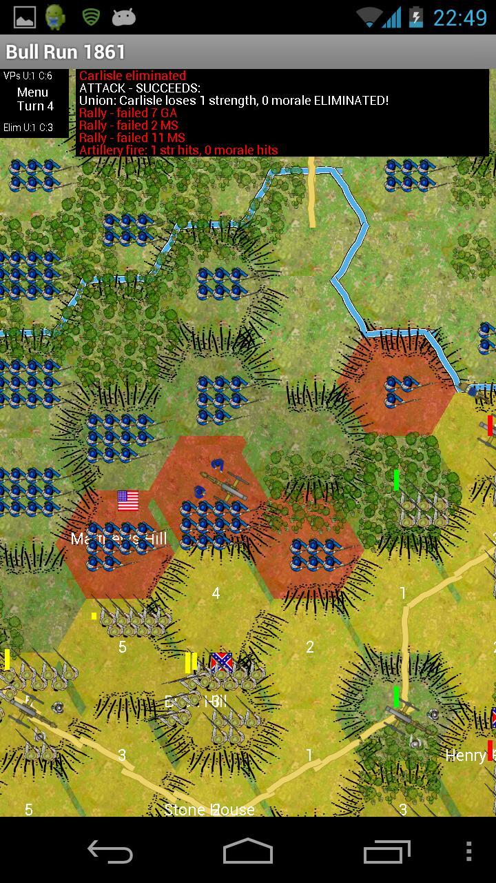 Wargame 1st Bull Run 1861