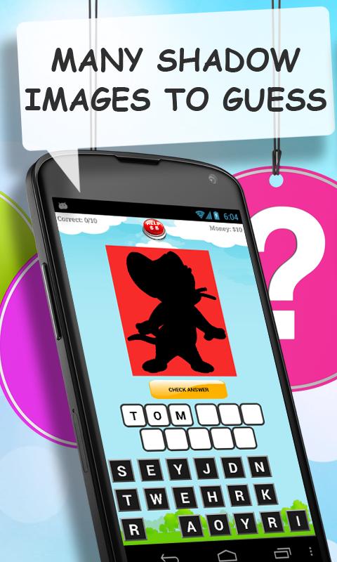 Guess the Cartoon Shadow