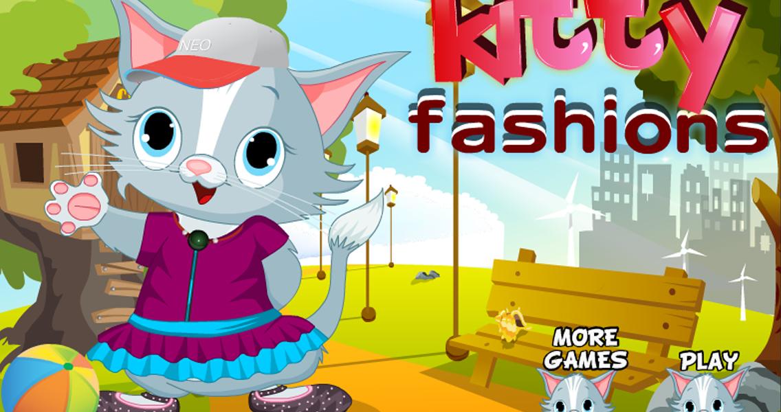 Cute kitty dressup - Pet Game