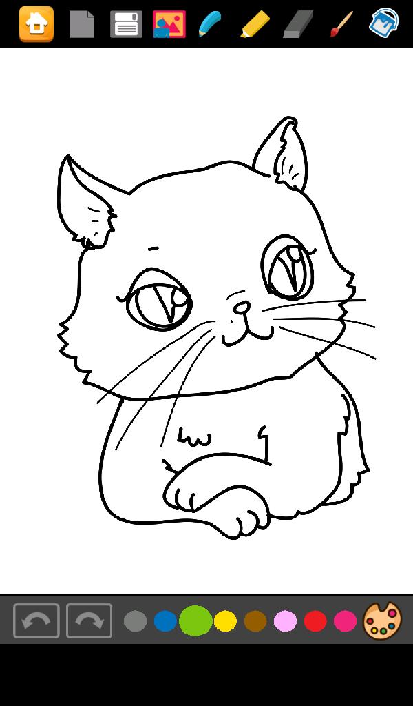 Domestic Cats Coloring