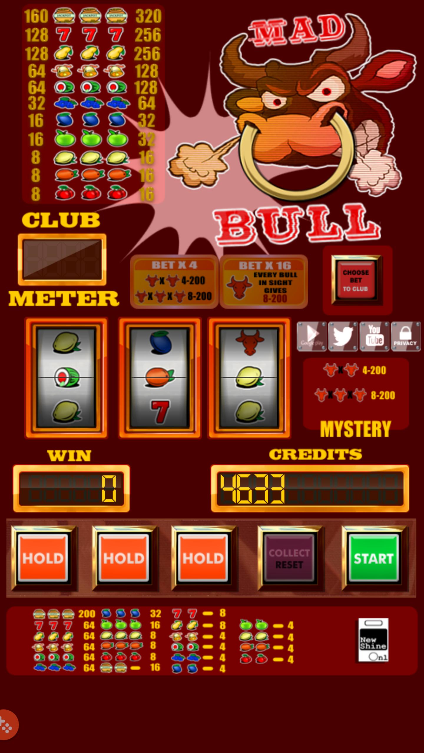 Mad Bull slot machine