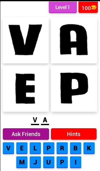 4 Letter Word Guess