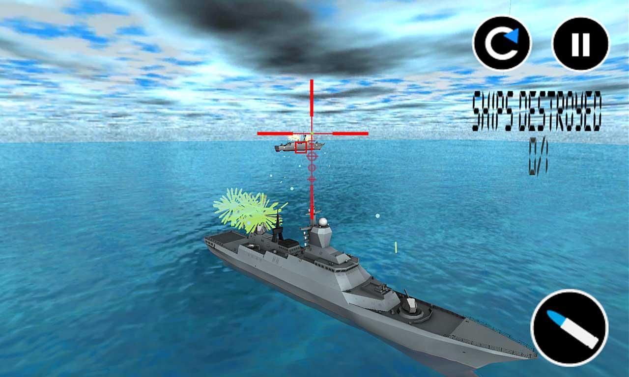 Military Navy Gunship Battle