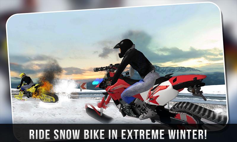 Snow Bike Rider Racing Fever