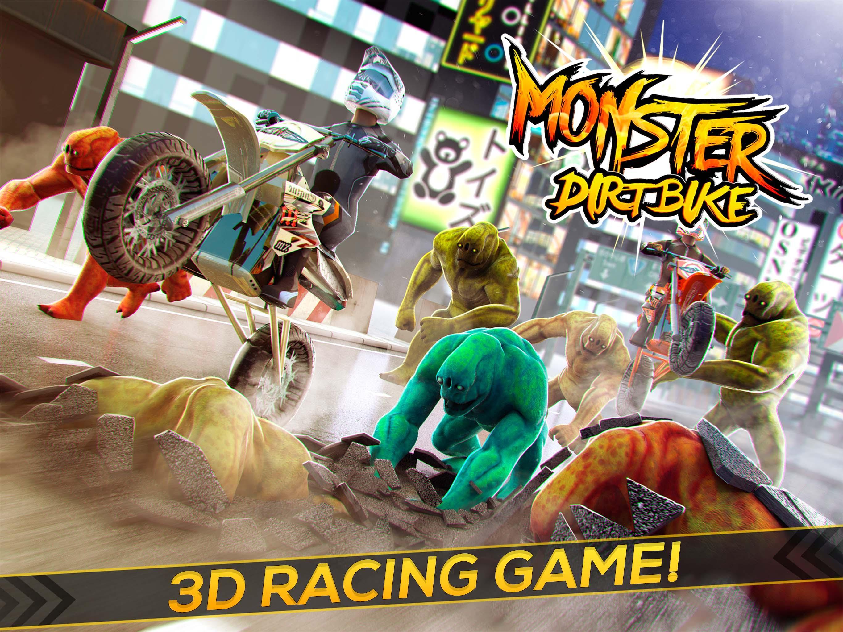 Monster Dirtbike City Racing