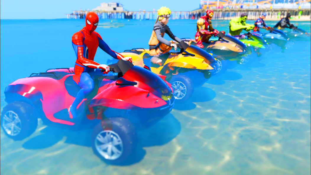 ATV Quads Bike Stunt Racing 3D