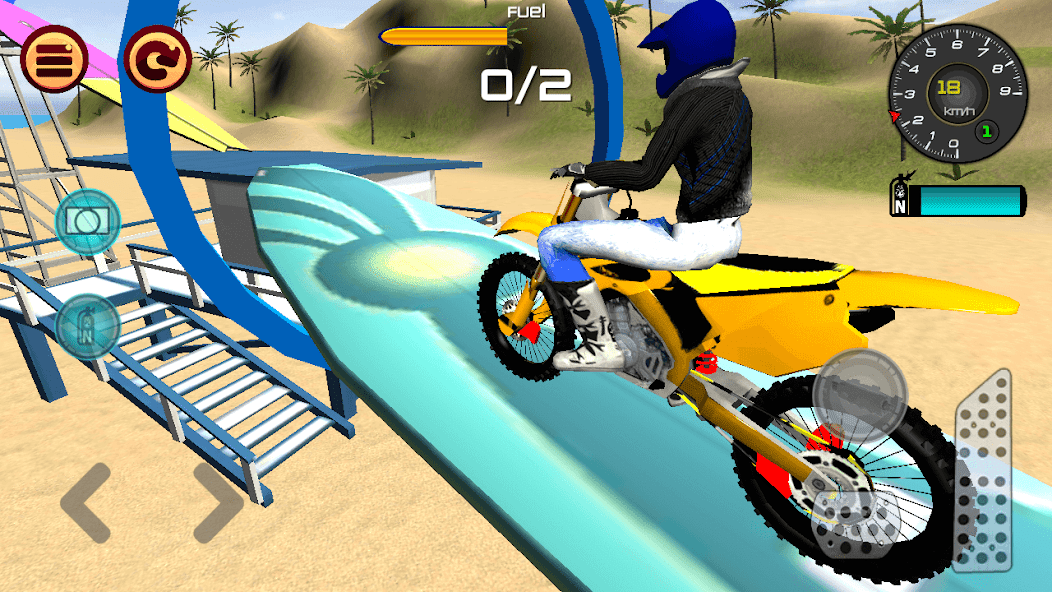 Motocross Beach Jumping 2
