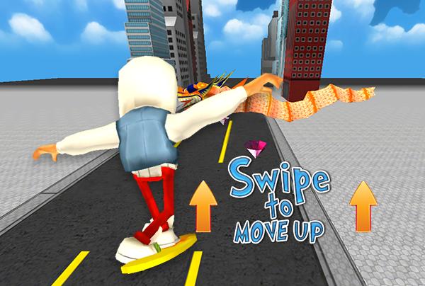 3D Skater Fly : Subway Rush