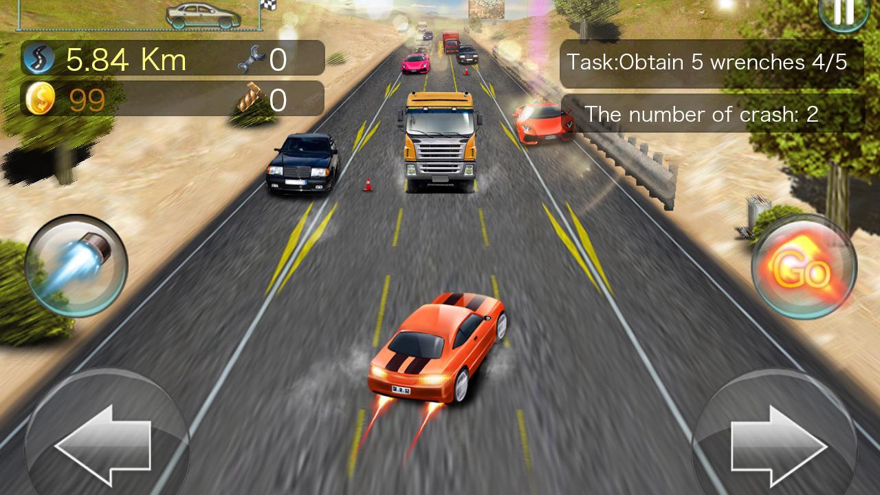 Car Racing - Turbo Rush Racing