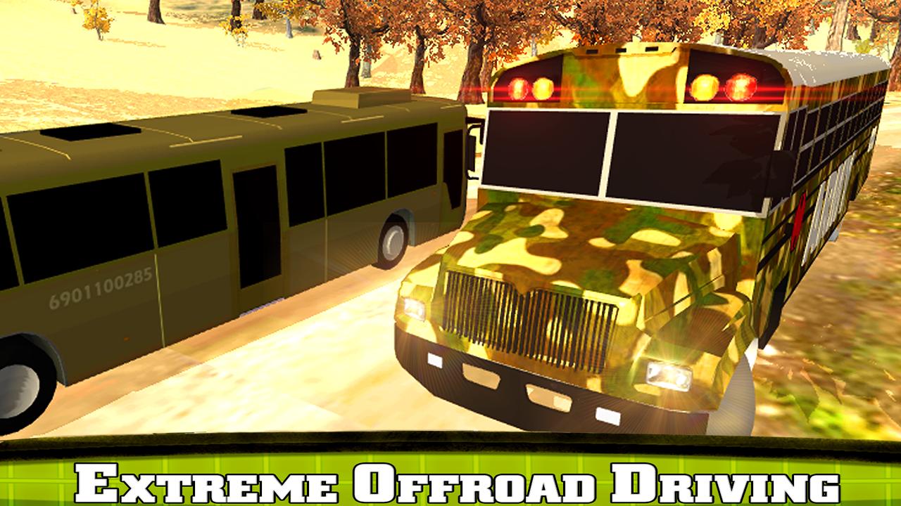 Off-Road Army Bus Simulator 3D