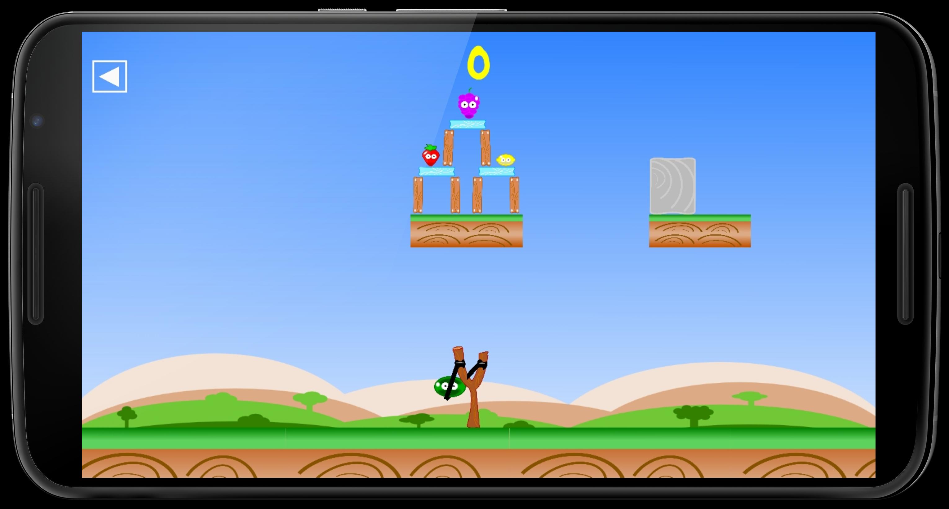 Fruit wars slingshot