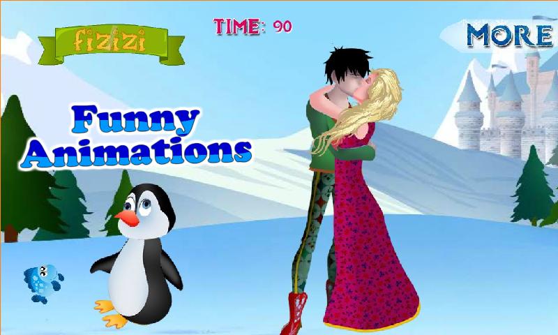 Winter Kissing Games