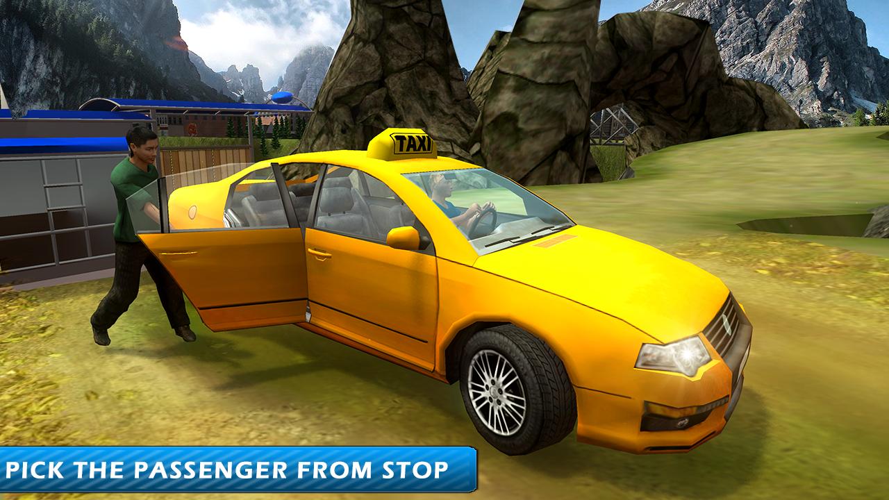Taxi Driver: Hill Simulator 3D