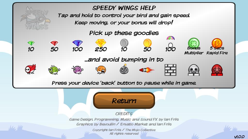 Speedy Wings