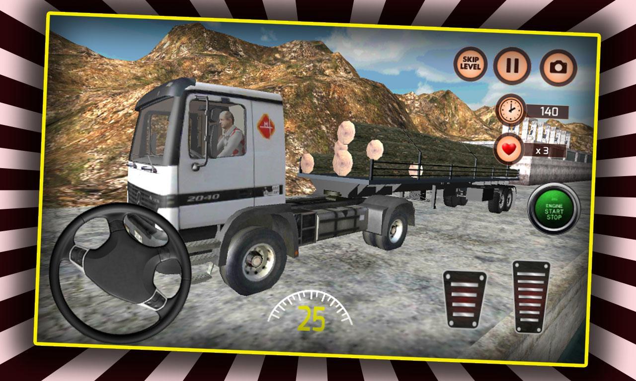 Transporter Truck Driver Sim